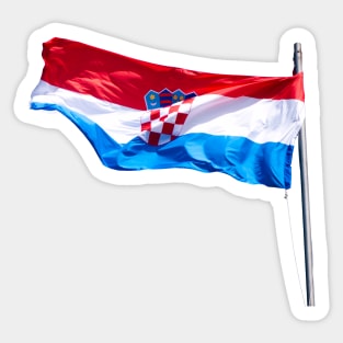 Croatian Flag Sticker